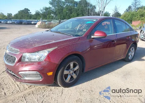 2016 Chevrolet Cruze Limited Lt из США, поврежденный, VIN 1G1PE5SB6G7193146